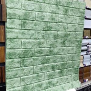 دیوارپوش فومی 70*70 سانت آجر بهمنی چاپی M7 پشت چسب دار